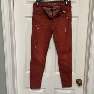 Women’s Celebrity Pink bodysculpt mid rise ankle skinny jeans